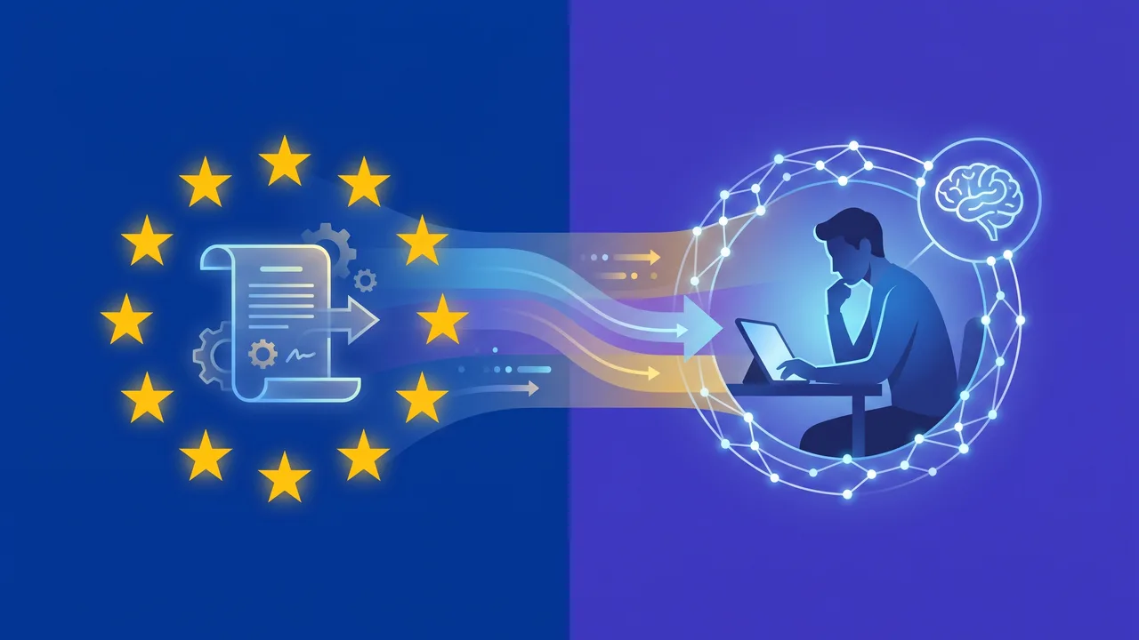 Réglementation européenne AI Act et formation des collaborateurs à l'IA — de la loi à la pratique